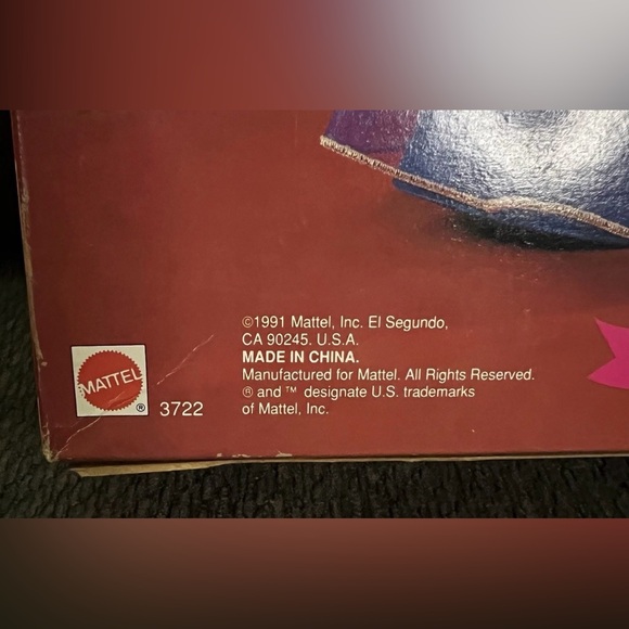 Vintage 1991 Limited Edition Mattel Toys R Us Barbie For President NIB - Picture 6 of 9